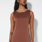 Zero Dress, Red Brown