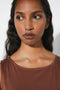 Zero Dress, Red Brown
