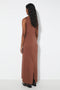 Zero Dress, Red Brown