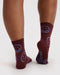Crew Sock, Mahogany Happy