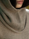 Cashmere Balaclava, Taupe