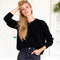 Daily Sweater, Black Organic
