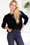 Daily Sweater, Black Organic