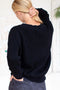 Daily Sweater, Black Organic