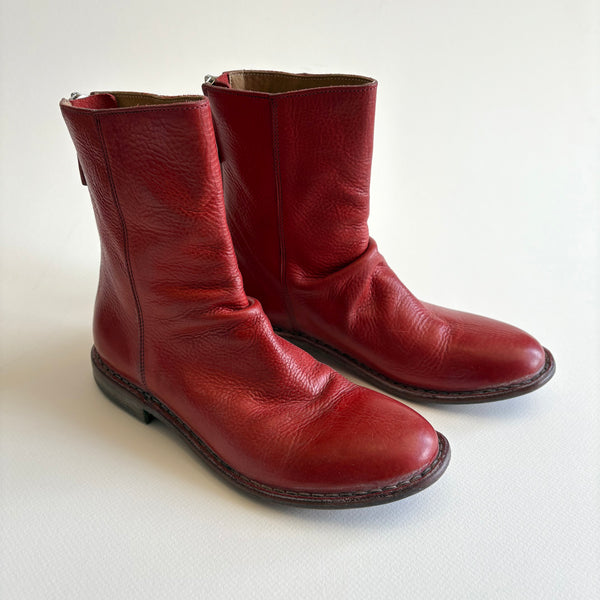 Tronchetto Boot, Red
