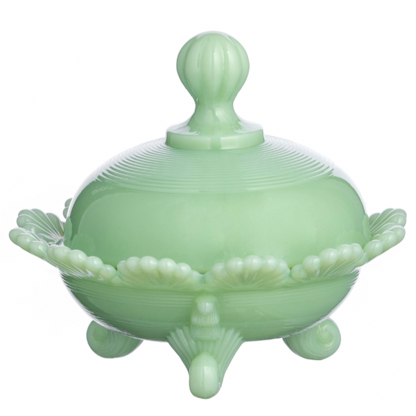 Covered Footed Candy Dish