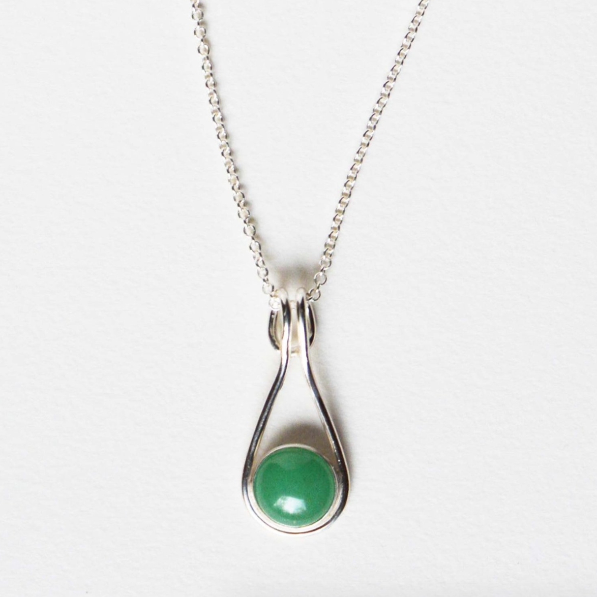 Lasso Necklace, Aventurine