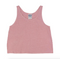 Cropped Tank, Sunset Coral Heathered