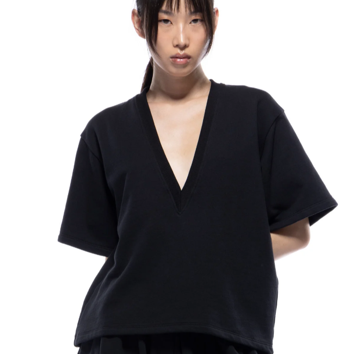 Mars Tee Sweatshirt, Black