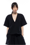 Joan Sweatshirt Shorts, Black