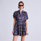 Agnezca Mini, Batik Floral Navy