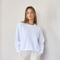 Long Sleeve Boxy Tee, Black
