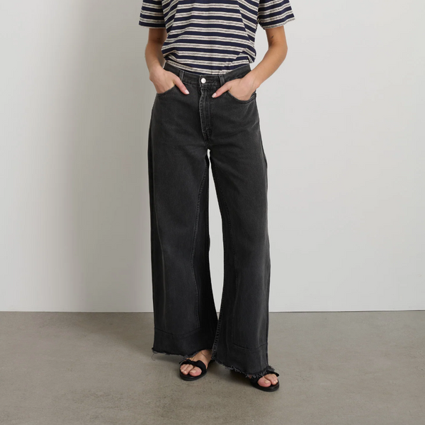 Reworked Culotte, Vintage Black