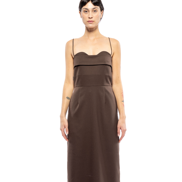 Juliette Dress, Brown