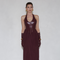Rowena Dress, Bordeaux