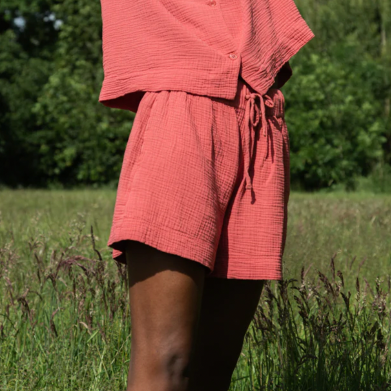 Arlo Organic Cotton Short, Rose