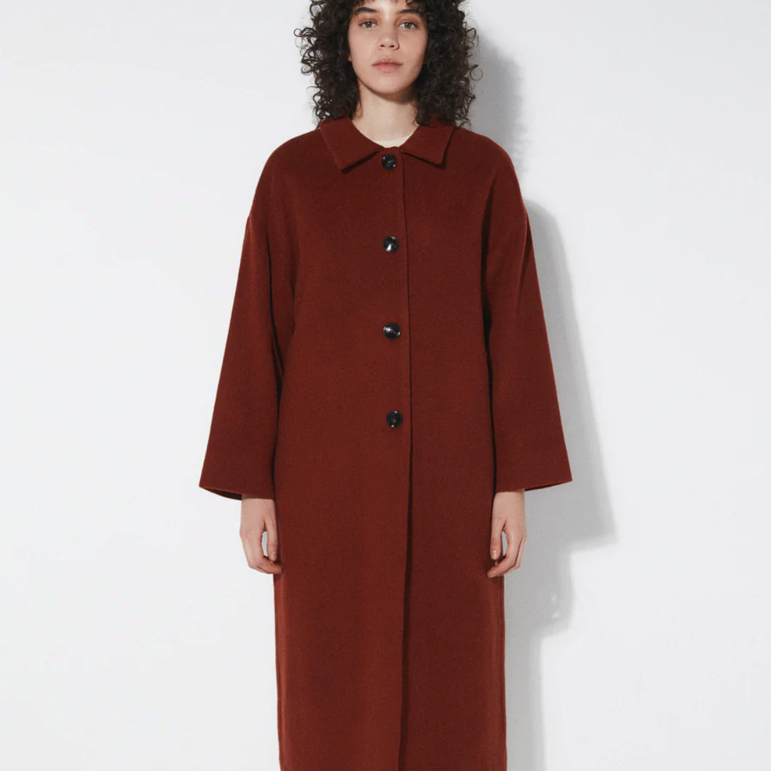 Aline Coat, Rust