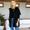 Layering Jacket, Black Wool Cashmere