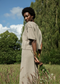 Alessia-Leigh Recycled Cotton Top, Natural