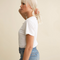 Ojai Tee, Washed White