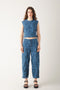 Interval Top, Marine Print