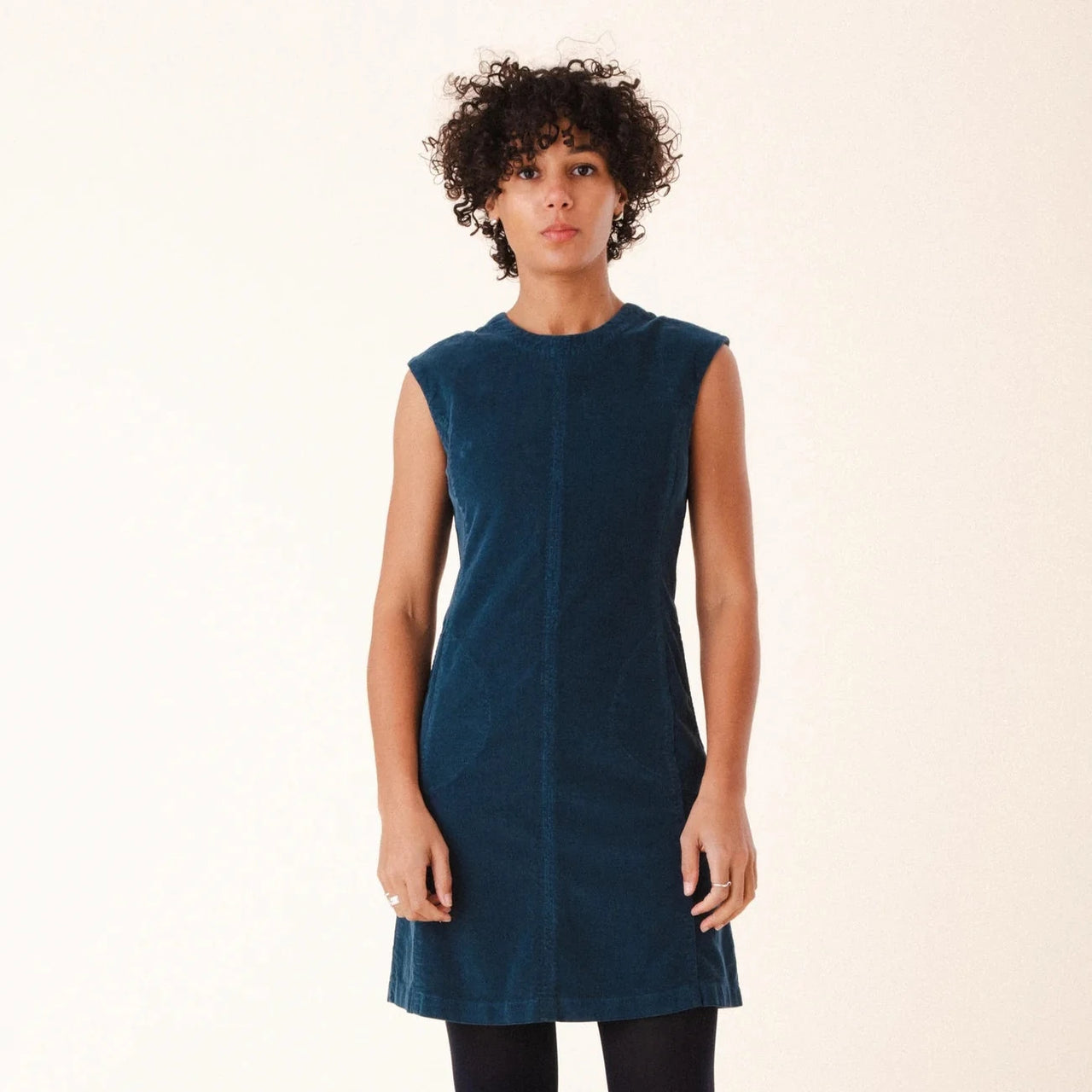 Feel Form Corduroy Dress, Atlantic