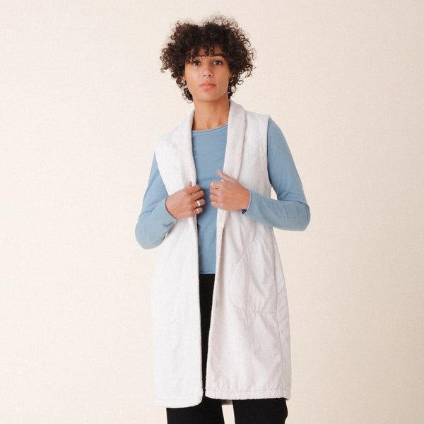 Fireside Vest, Oyster