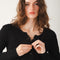 Pretty In Pointelle, Black