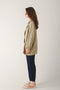 Satin Blazer, Khaki