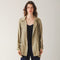 Satin Blazer, Khaki