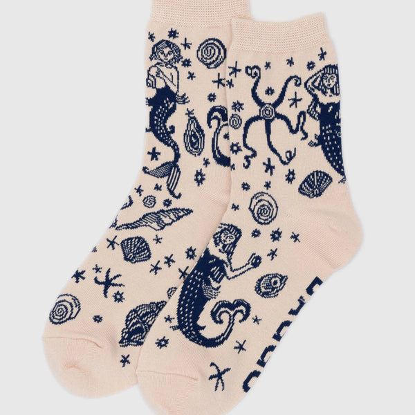 Crew Sock, Mermaid