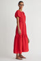 Dita Front Tie Maxi, Racing Red