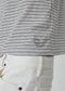 Stripe Tee, Grey