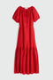 Dita Front Tie Maxi, Racing Red