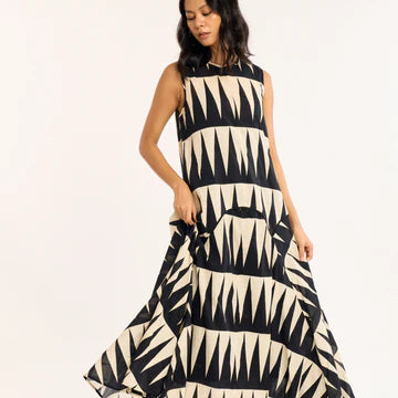 Alice Dress, Delta Print
