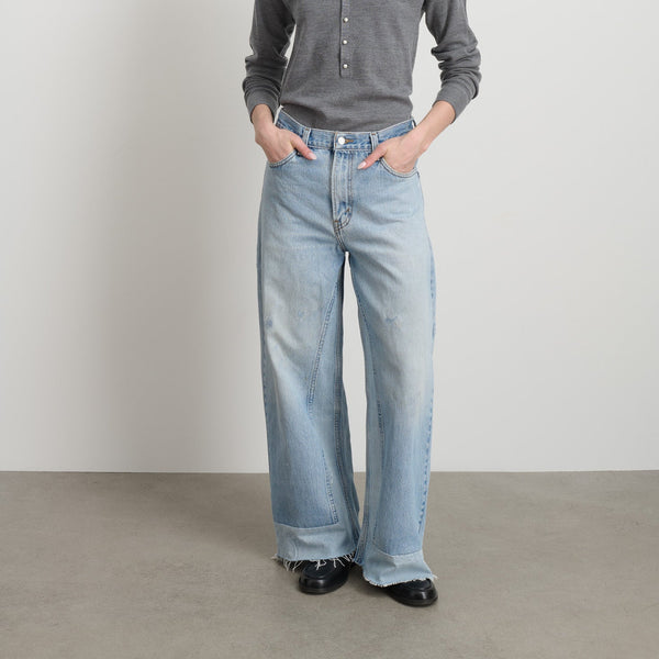 Reworked Vintage Culotte, Vintage Indigo