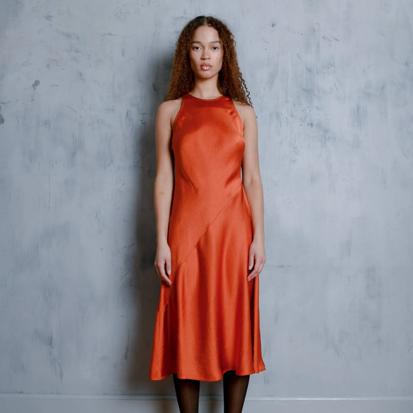 Dew Dress, Burnt Ochre