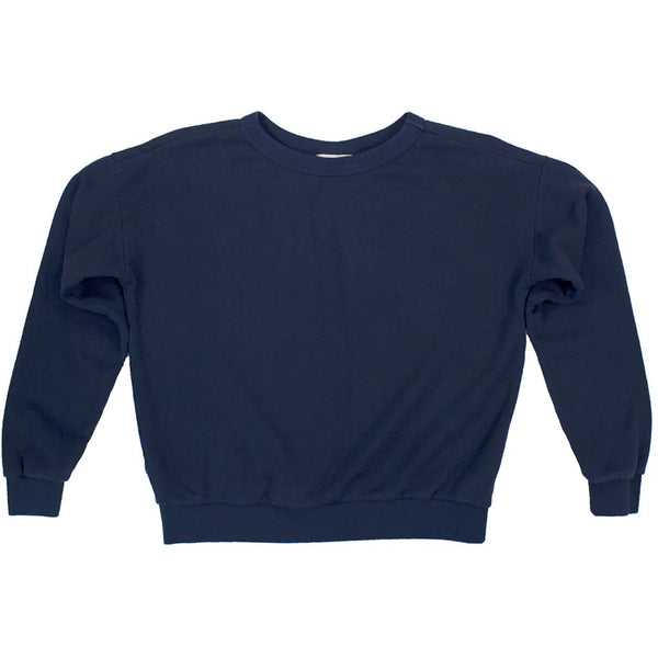 Crux Cropped Sweatshirt, Navy