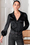 Frankie Blouse, Parisian Night Silk