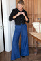 Tulip Trouser, Indigo Hemp Organic