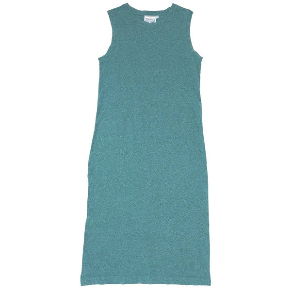 Heathered Hermosa Dress, Deep Teal