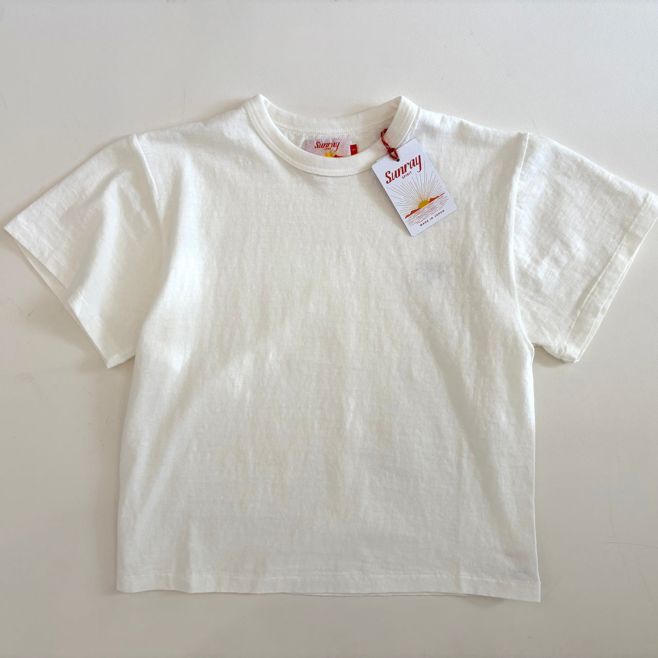 Sunray Hi'aka Short Sleeve Tee, Off White