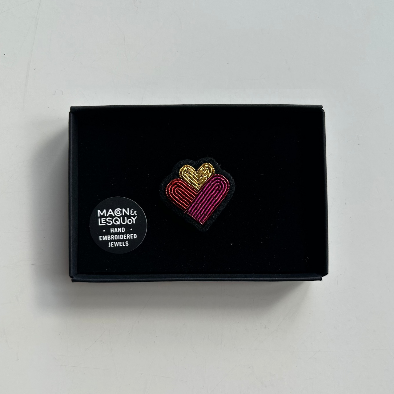 Family Heart Pin