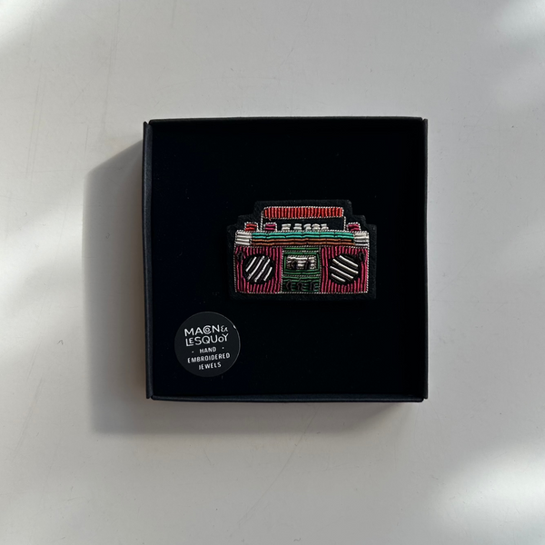 Boom Box Pin