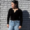 Pretty In Pointelle, Black