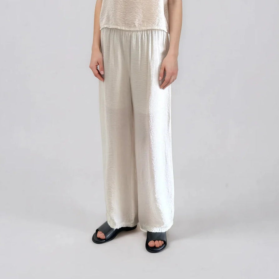 Crinkled Pant, Natural