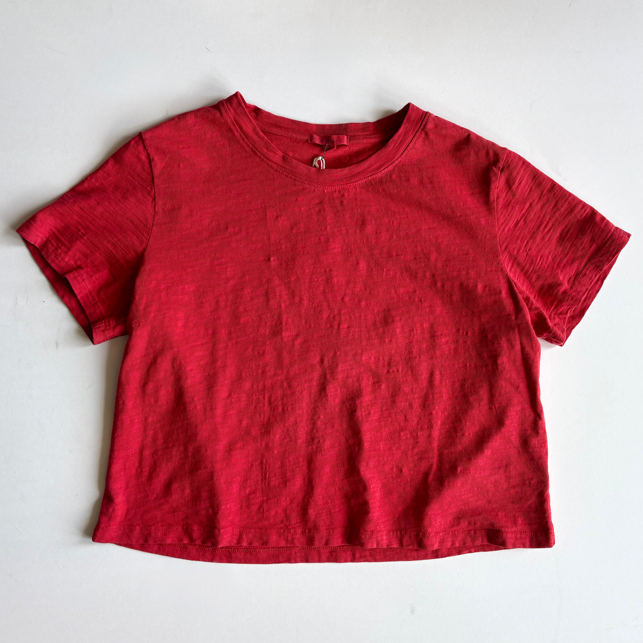 Crop Tee, Red