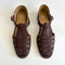 MOMA Sandal, Red Brown