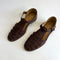 MOMA Sandal, Red Brown