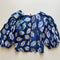 Adire Lip Print Top